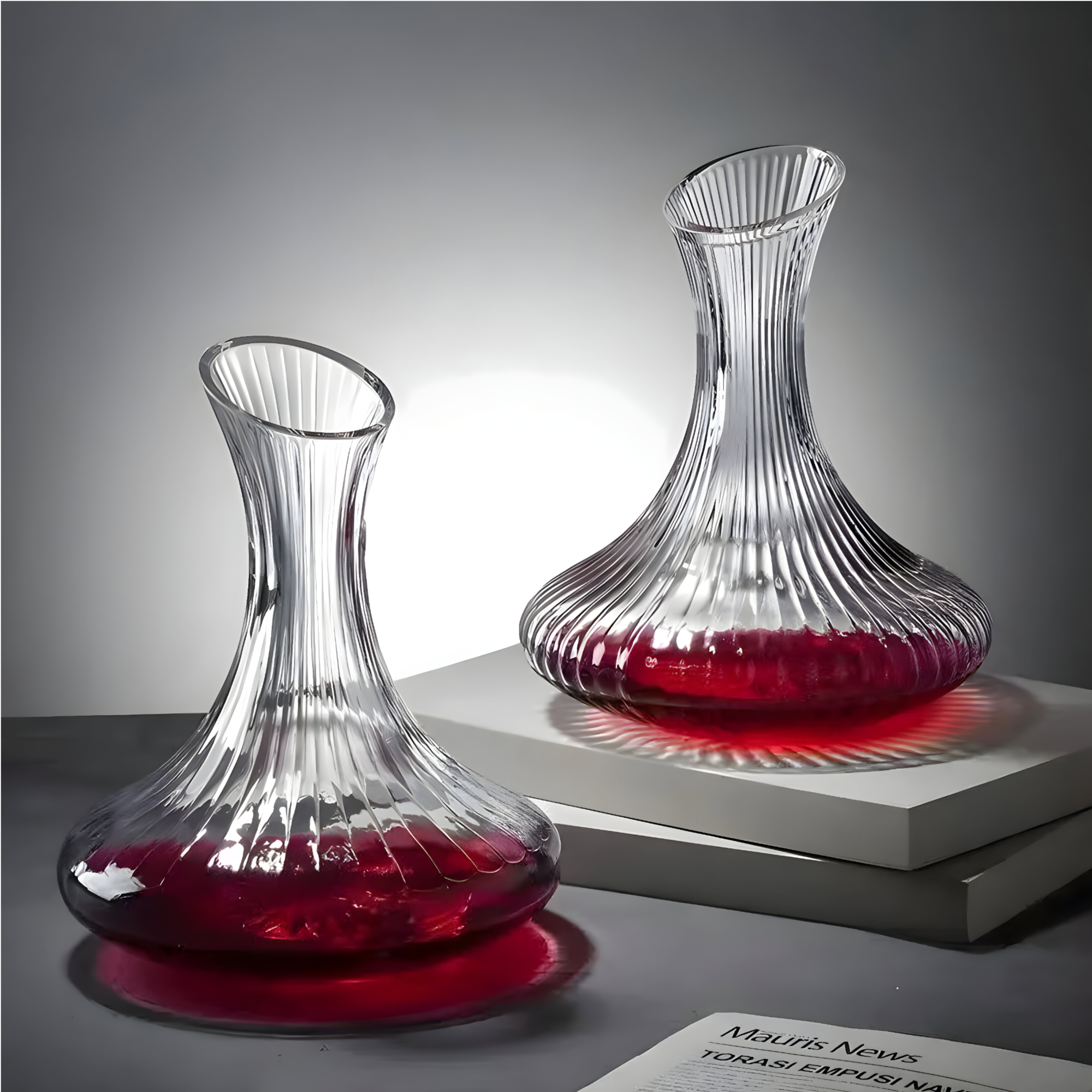 Carafe à Décanter Trait Gravée - Cassis 3