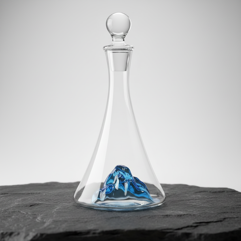 Carafe Vin Bleue - Mare