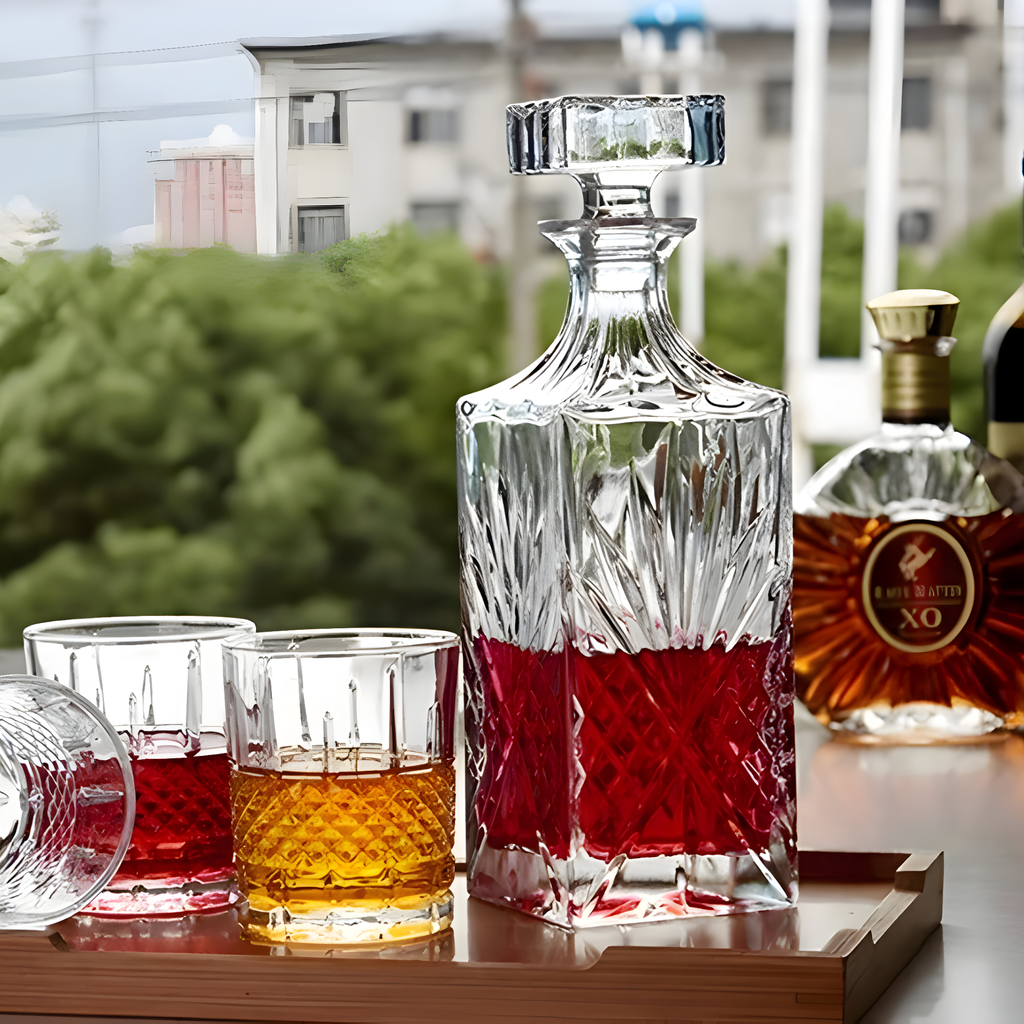 Carafe à Whisky Cristal Gravée - Ardent 23