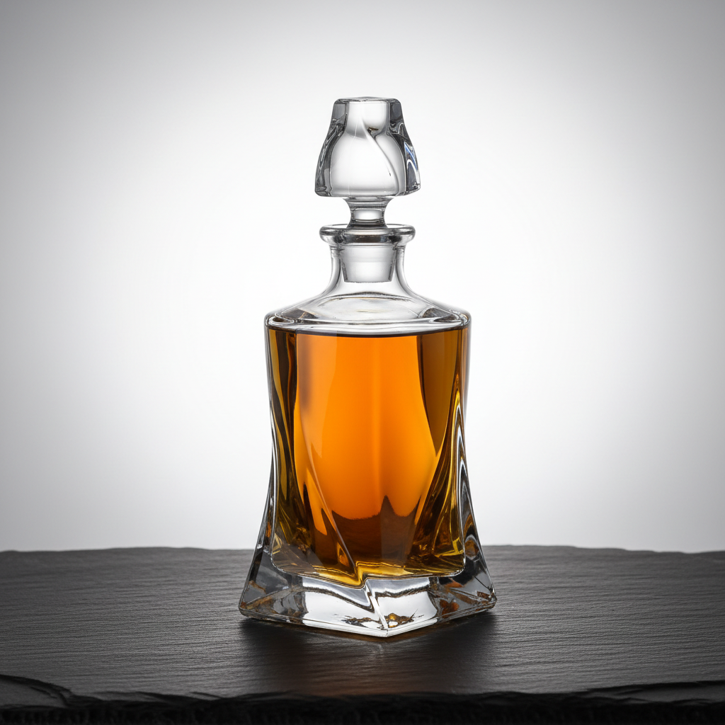 Carafe à Whisky Quadro - Ambre