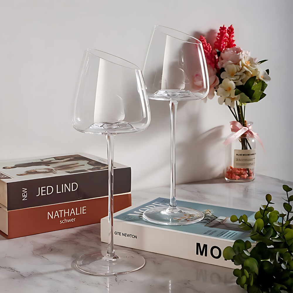 Verre à Vin Design Sophistiquée - Aurore 12