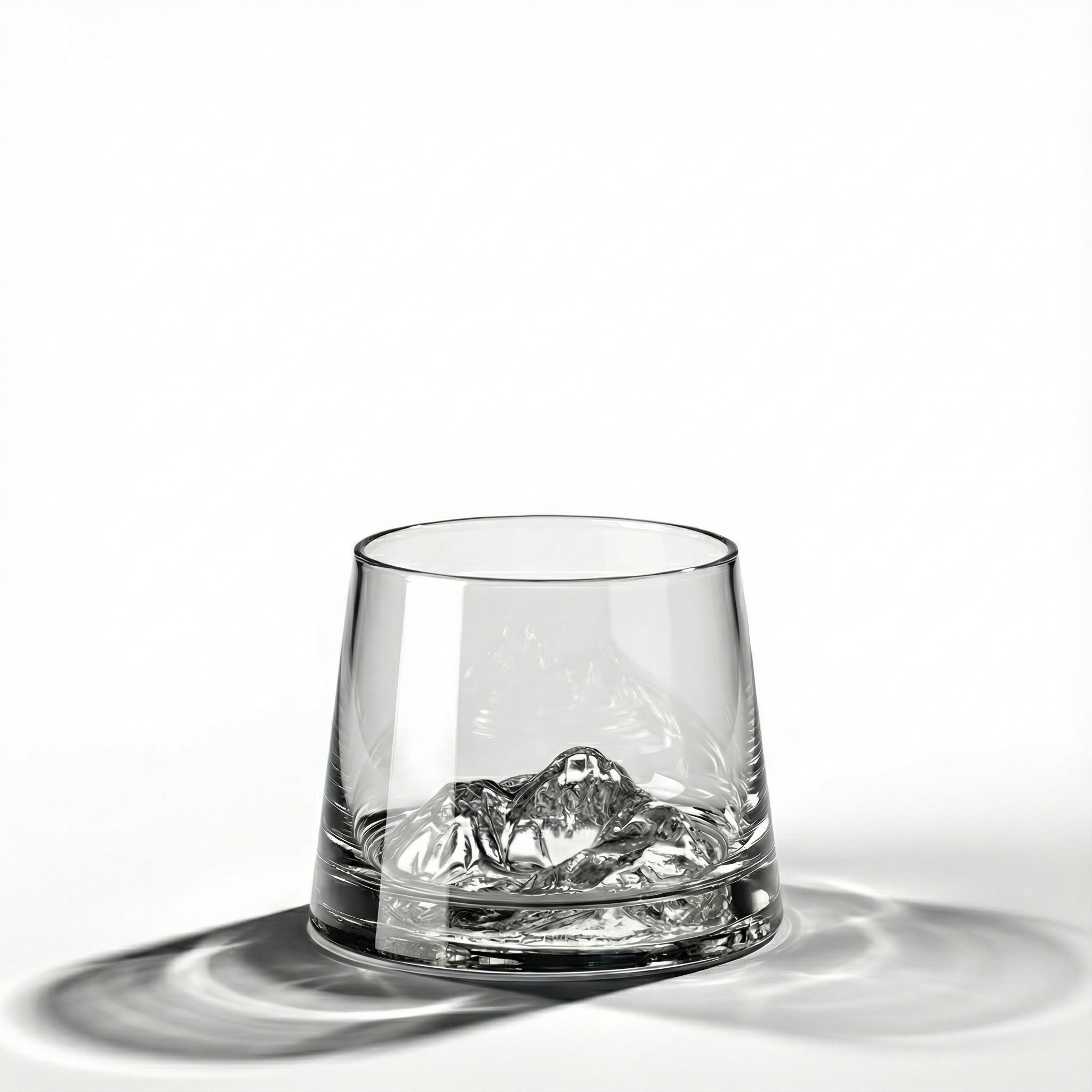 Verre Whisky Montagne - Blanc  2