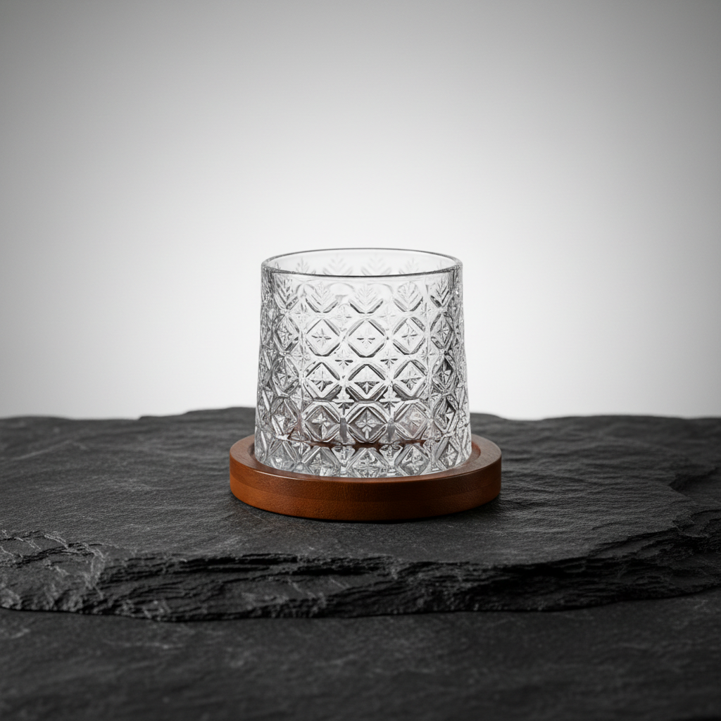 Verre à Whisky Socle Bois - Moor